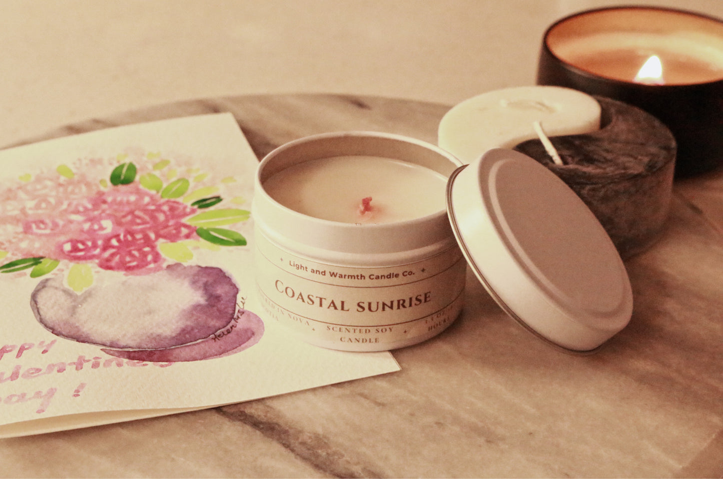 Coastal Sunrise Scented Candle