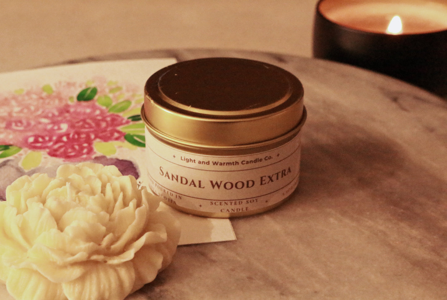 Sandalwood Extra Scented Candle